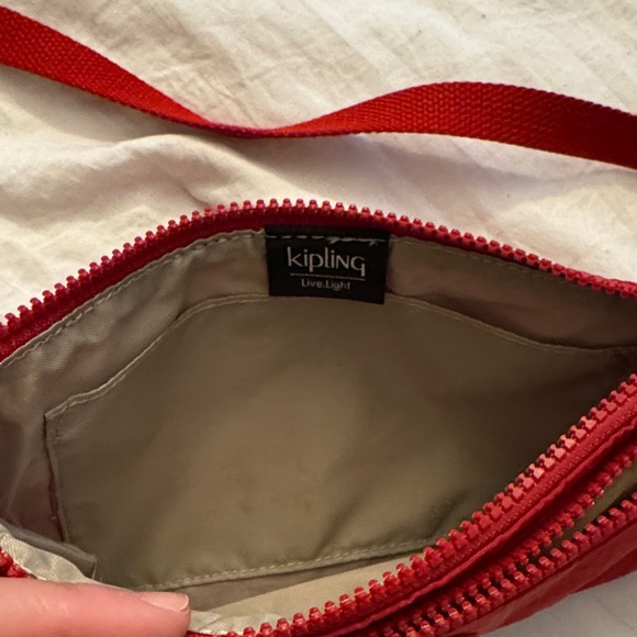 Kipling Cherry Red Crossbody Bag - Picture 2 of 4